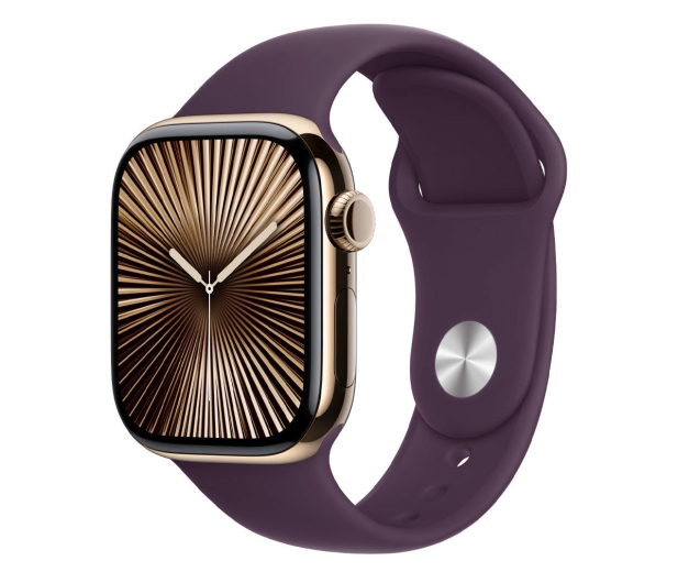 Apple Pasek sportowy 38-42mm S/M dojrzała śliwka - 1284527 - zdjęcie 2